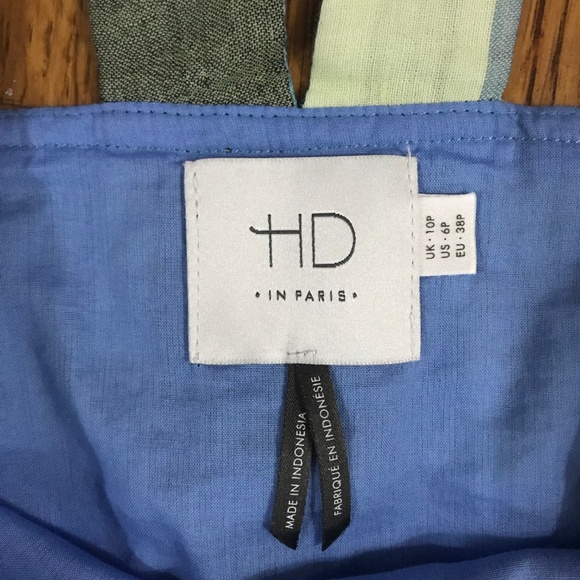 ANTHROPOLOGIE HD IN PARIS Plaid Top - Picture 6 of 7